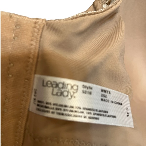 New just opened to take photos Leading Lady Bra size 38H Beige - Picture 9 of 15